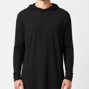 Goodlife Black Lightweight Pullover Hoodie Cotton‎ Blend – Men’s XL